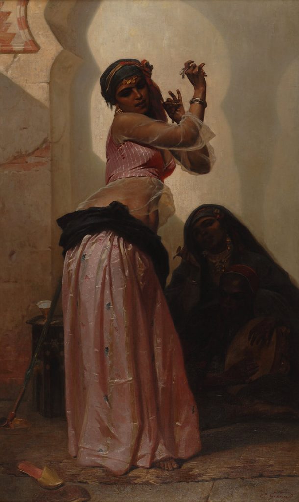 Danseuse au Caire, Eugène Giraud