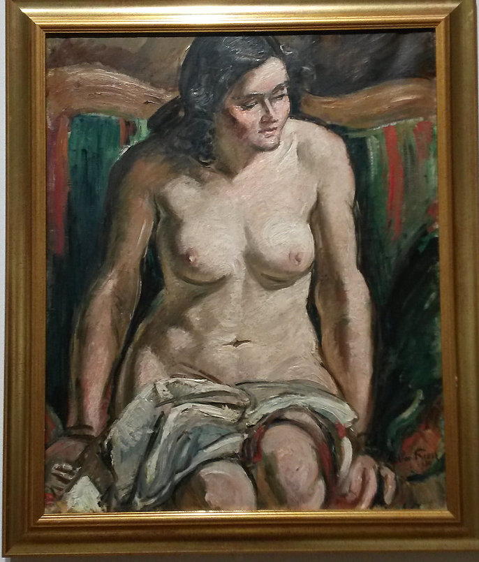Femme nue assise, Othon Friesz