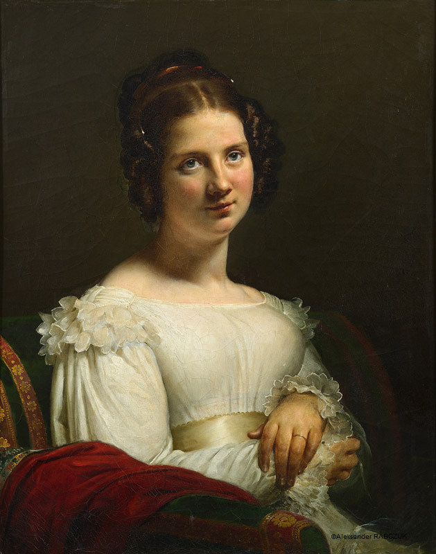 Portrait de la femme de l'artiste, Jean-Baptiste Paulin Guérin