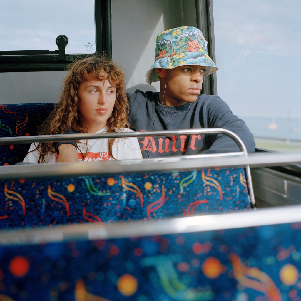 Bus Couple. Dublin, Ireland. 2014. From the series Young Dubliners, Darragh Soden, Irlande