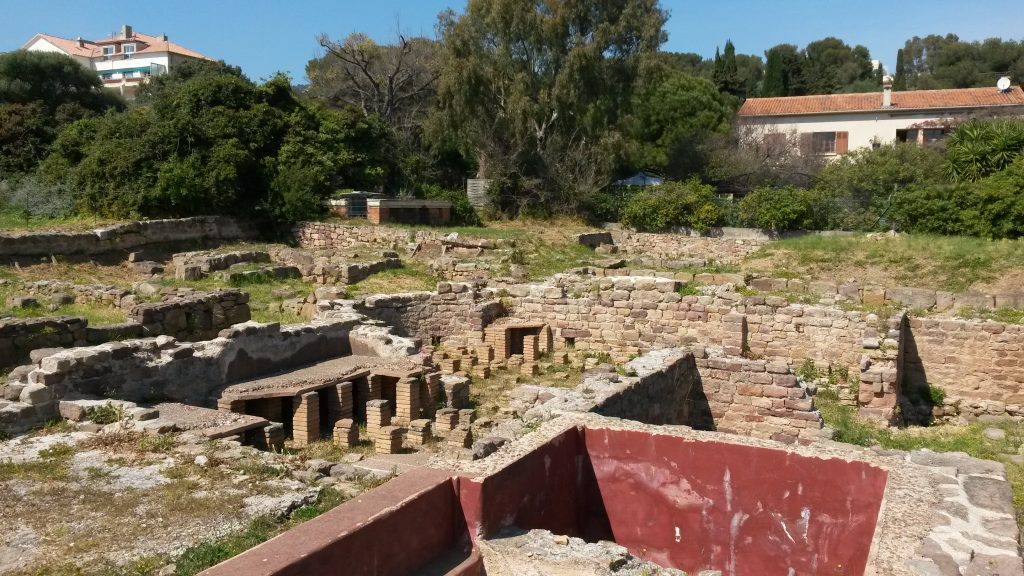Site archéologique d'Olbia à Hyères