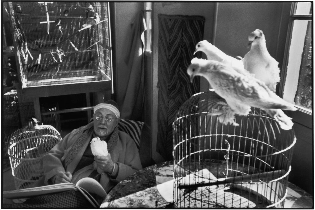 FRANCE. Alpes-Maritimes. Vence. February 1944. French painter Henri MATISSE at his home, villa "Le Rêve".